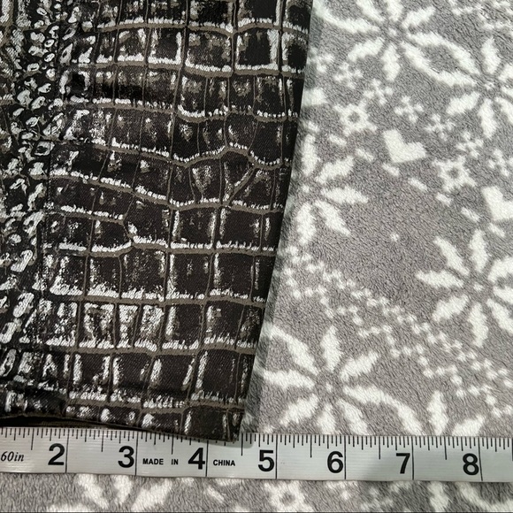 New L’agence Margot High Rise Skinny Jeans In Chestnut Black Croc Foil Size 25 - Picture 8 of 11